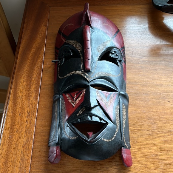 Home Wall Decor Art Hand Carved Wood - Picture 2 of 9